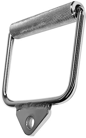 Cabilock 1pezzi d Type Tension Rod per Allenamento Tricipiti Barre di Tensione Acciaio con Manici Antiscivolo per Palestra Domestica e Commerciale Attrezzo Fitness per Esercizi al Corpo