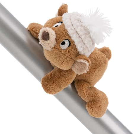 NICI MagNICI Ours Capiccino 12 cm - Peluche Douce avec Aimant, se fixant sur métal, Tableaux magnétiques et Sacs, idéale pour Jouer, Collectionner et Offrir à Tous | 63204