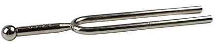 Yechiry Stämgaffel i Metall, Stämapparat för Pläterad Musikinstrument, Stämapparat för Hörselträning med Läderfodral, Perfekt för Gitarr, Fiol, Ukulele och Hörselträning
