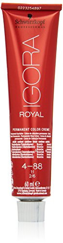 Schwarzkopf IGORA Royal Premium-Haarfarbe 4-88 mittelbraun rot extra, 1er Pack (1 x 60 g)