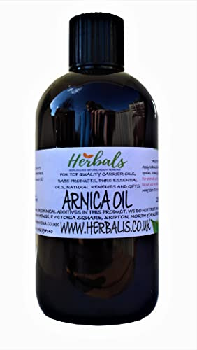 Arnica Oil for Bruising Massage Oil Arnica Massage Balm Made in Yorkshire (500ml Oil)