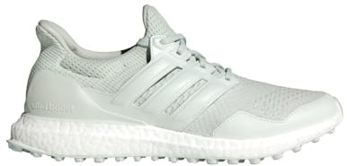 adidas Unisex Adult Ultraboost Spikeless Golf Shoes, Crystal Jade/Footwear White, 11 Women/10 Men