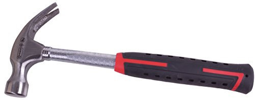Connex Klauenhammer 450 g, Stahlrohrstiel / Hammer / Zimmermannshammer / Stahlhammer / Werkzeug / COX604042