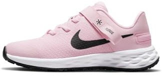 Nike Revolution 6 Flyease Nn (PS) Young Athletes Shoe, Pink Foam/Black, 35 EU