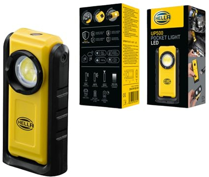 Hella LED Hand Light UP500-3.7V with Hook/with Magnet - 2XM 359 002-201