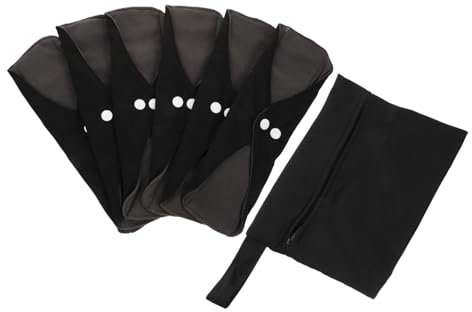 TOVINANNA Damenbinden Waschbar Wiederverwendbare Menstruationsbinden Sanitär Pads Für Frauen Pflege Matten Atmungsaktiv Und Bequeme Damenbinden Leicht Zu Waschen