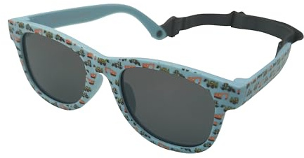 FloraVigo baby sunglasses, kids sunglasses with strap polarized flexible frame, UV400 protection suitable for 0-36 months infants and toddlers girls and boys