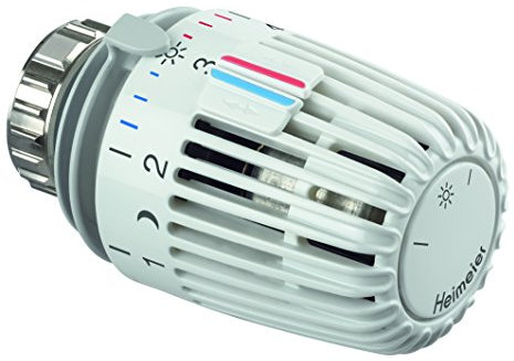 Heimeier Heizkörper Thermostatkopf Typ K weiß 2er Set