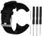 Muovrto - Cinturino di ricambio per orologio Suunto Core All Black, in silicone per orologi sportivi
