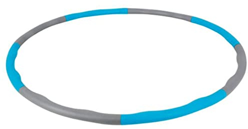 Hula Hoop Fitness Desmontable, aro de Ejercicio, 8 Secciones de Espuma, Perder Peso, Entrenamiento Deportivo, Adultos, Uso doméstico, diámetro 94 cm, Color Aleatorio
