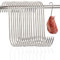 sinzau 20 Pcs S-Shaped Meat Hook, 13CM Stainless Steel Smoking Hooks, Butcher Hooks, S-Hooks, Hanging Hooks, for Hanging Meat, Bacon Hams, Roast Duck, BBQ