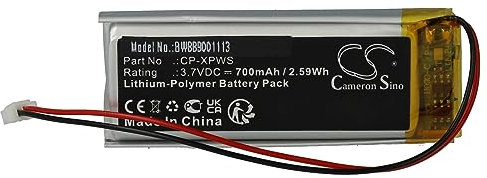 vhbw Batterie Compatible avec XP Deus Pinpointer MI-4, MI-6 détecteur de métaux (700mAh, 3,7V, Li-polymère)