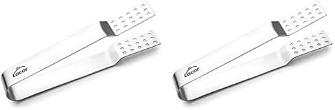 LACOR 68078 Filtri e colini da tè, Acciaio, Argento (Confezione da 2)