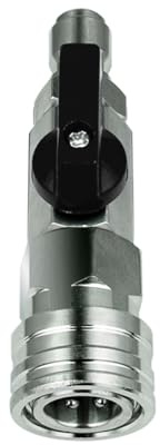 High Pressure Washer Ball Valve Kit 1/4 NPT Quick Connector 4500 PSI for Power Washer Hose