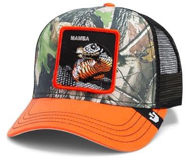Goorin Bros. Ambush Cappello Trucker A-Frame Arancione Mimetico