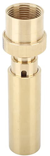 Fountain Nozzle Brass Column Fountain Nozzle Heads Fountain Equipment for Garden Pond (G3/4in 10.4CM)