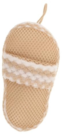 HONITANO Éponge Exfoliante Forme de pour Bain et Gommage Corporel Doux et Adaptée Aux Adultes et Garçon Fille Nettoyage Profond et Mousse Riche