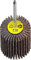 Klingspor 253592 - Kleiner Schleifmopp für Edelstahl und Metalle - MS|KM613|LS309X|80|S|25X10X6 - Inhalt: 10 Stück