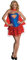 Rubie's 880558 L - Supergirl Corset Erwachsene Kost?m, Größe