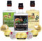Hellhammer Gin Magnum Paket, 3 Flaschen Gin à 0,5 Liter 3 Gold prämierte Gins, für ein Gin Tasting, Gin Geschenkset, für die Bar. 3 x 0,5 Liter Gin