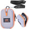 FOSOTO Kameratasche Digitalkamera-Tasche mit Gürtelschlaufe Umhängeband kompatibel mit Canon G7X II SX740 SX720 M200, Sony RX100 VII DSC-HX60 W500, Panasonic TZ90 TZ81