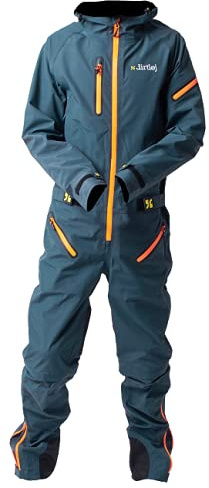 dirtlej dirtsuit core edition steel blue/orange Herren Fahrradanzug (S)