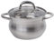 Alpine Cuisine Stainless Steel Dutch Oven Belly Shape 4 Quart - Dutch Oven Pot with Lid, Stove Stop Cookware for Cooking, Comfortable Handles, Dishwasher Safe & Easy to Clean