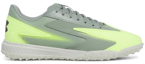 Under Armour Unisex Shadow Turf 3 Soccer Cleats Silica Green/High Vis Yellow/Black Men's 11, Women's 12.5 Medium