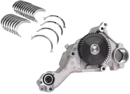 Oil Pump Main and Connecting Rod Bearing Set Compatible With 3.0L Diesel Engine for Cherokee Ram 1500
