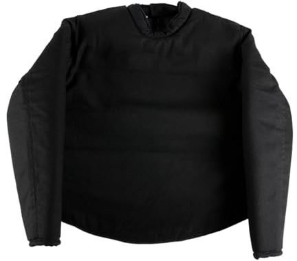 Aymzbd Gilet da Allenamento in Tela per Tutori di Scherma, Giacca Protettiva per Scherma, Manica Lunga, Cerniera Posteriore, per Adulti, Uomini E Donne, Lezi, M