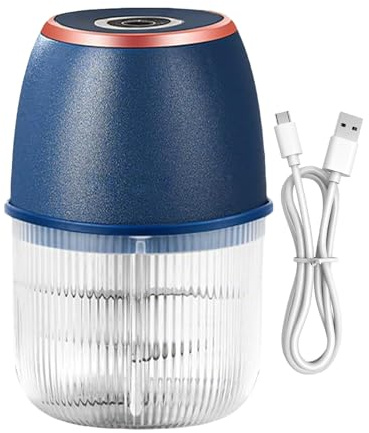 Taglierina per aglio elettrico, robot da cucina USB da 350 ml con tritacarne e grattugia - Macchina per tritare le cipolle portatile,Per la preparazione di verdure carne peperoncino frutta fagioli