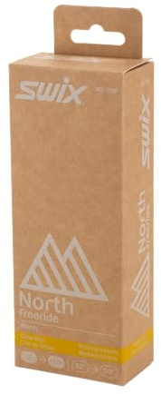 Swix North Speed Brick Warm Spring Freeride Wax, 180g, Yellow