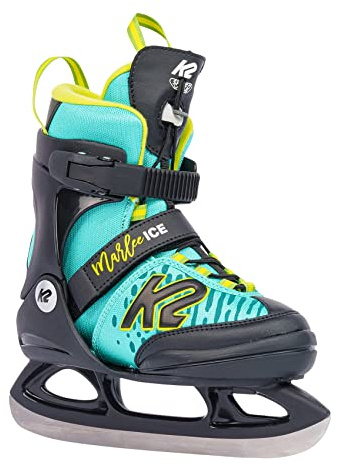 K2 Skates flickor skridskor Marlee Ice, turkos – gul, 25G0210.1.S