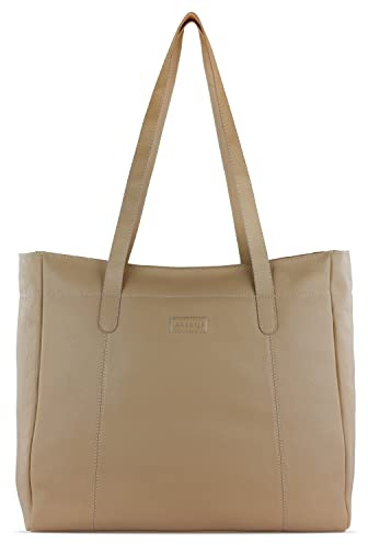 bugatti ELSA Reisetasche aus Leder, Weekender für den Urlaub, Gymtasche für Sport, Sand