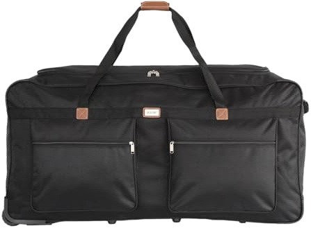 ALISTAIR Bibrown - Sac de Voyage à roulettes – Taille XL 100 cm - Marque Française - Garantie 2 Ans en France