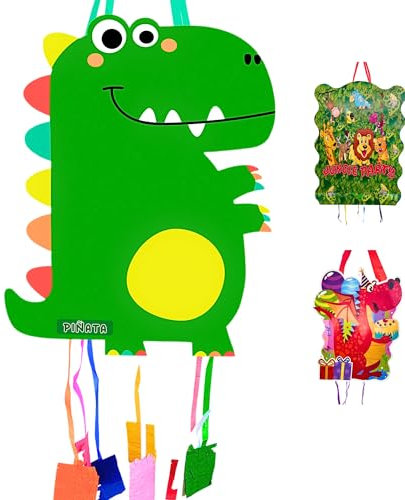 Piñata Cumpleaños Infantil - Pinhata Dinosaurio - Piñata - Piñata Dinosaurio - Piñata Dragón - Piñatas Infantiles - Piñatas - Fiesta Anivesario - PARTY4EVER