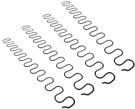 Milageto 4X Divano a Molla tappezzeria a Molla Molla robuste Accessori per la casa Sostituzione per correggere Il Supporto di Divano per la Panca del Sedile, 60cm