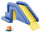 Inflatable Pool Slide, 78.7x33.5x31.5 Inch PVC Swimming Pool Slide, Wide Water-Fillable for Outdoor, Indoor, Backyard, Blue