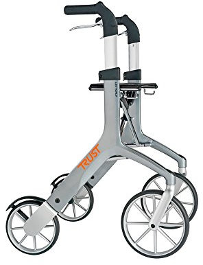 Trust Care Rollator Let's Fly grau