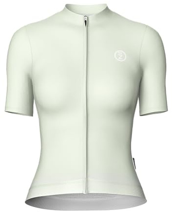 INBIKE Fahrradbekleidung Damen Radtrikot Kurzarm Sommer Fahrradtrikot Kurz Shirt Fahrrad Rennrad Trikot Radsport-Bekleidung Grün S