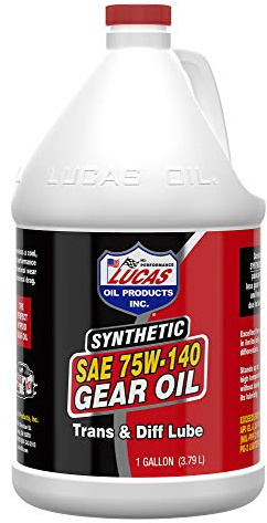 Lucas Oil 10122 75/140 Gear Oil-3.78L, 1 Gallon (128 Ounces)