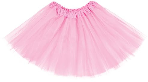 Century Star Light Pink Tutu for Toddler Girls Tulle Ballet Skirts Princess Tutus for Baby Kids Infant 3 Layers Birthday Festival 3-8 Years