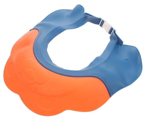 Milisten Shampoo Cap for Boy Girl Safe Shower and Bath Hat Ear Protection for Boy Girl Use During Bathing