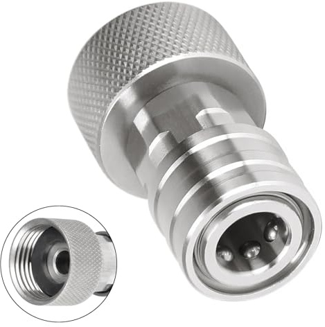 YROHGKPN Manguera de jardín a limpiador de alta presión, adaptador para limpiador de alta presión, conector de 3/4 pulgadas a 1/4 pulgadas, conector rápido para lavado de coche, adaptador de