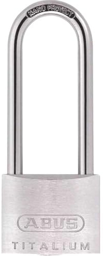 Candado Titalium arco extralargo 30mm Blister