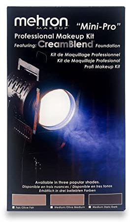Mehron Makeup Mini-Pro Student Makeup Educational Kit (Fair/Olive)