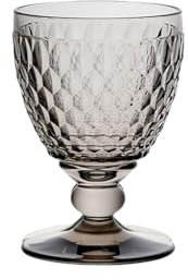 Villeroy und Boch Boston Coloured Rotweinglas Smoke, 310 ml, Kristallglas, Grau