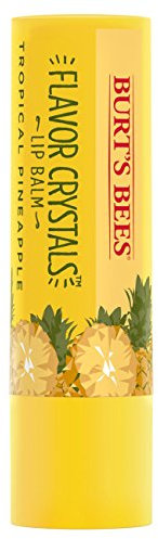 Burt's Bees Flavour Crystals 100 Percent Natural moisturising Lip Balm, 4.53 g, Tropical Pineapple