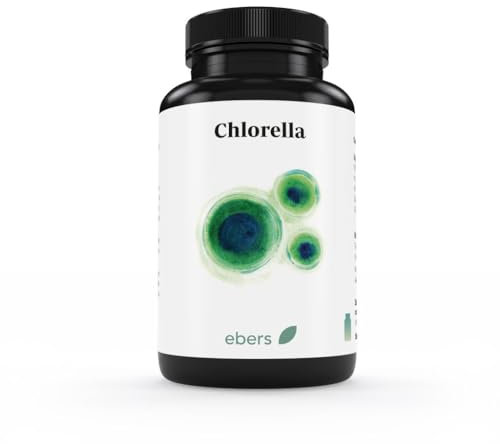 Ebers Chlorella 400 Mg - 90 comprimidos - Desintoxicación metales pesados., 90 unidad, 1