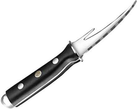 Cabilock Cortador de gambas alicates/Pinzas para Espinas de Pescado desvenador de camarones de Acero Inoxidable pelador de gambas pelagambas removedor de líneas de camarones peladura Madera